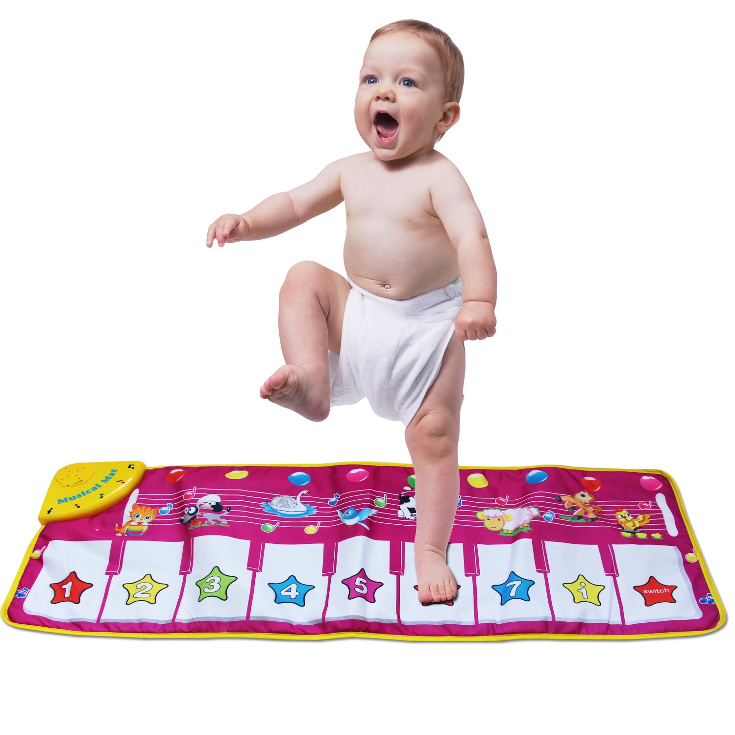 Algopix Similar Product 10 - zoordo Musical Mat Baby Early