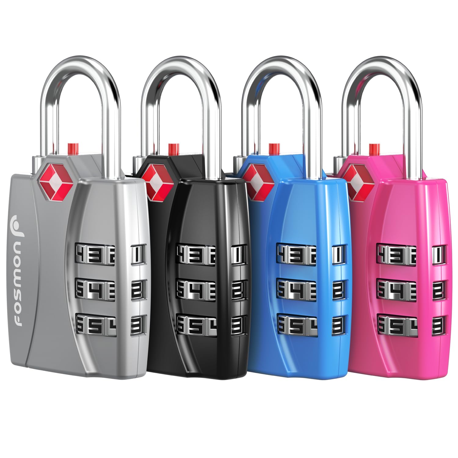 Algopix Similar Product 16 - Fosmon TSA Approved Locks for Luggage