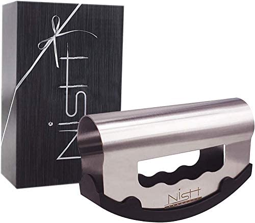 Algopix Similar Product 10 - Nish Salad Choppers Mezzaluna Choppers