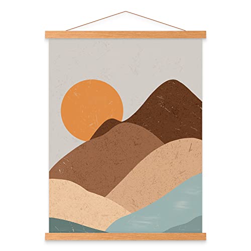 Algopix Similar Product 18 - 18x24 Poster Frame Magnetic Light Wood