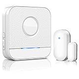 Algopix Similar Product 2 - Wireless Door Sensor Chime BITIWEND