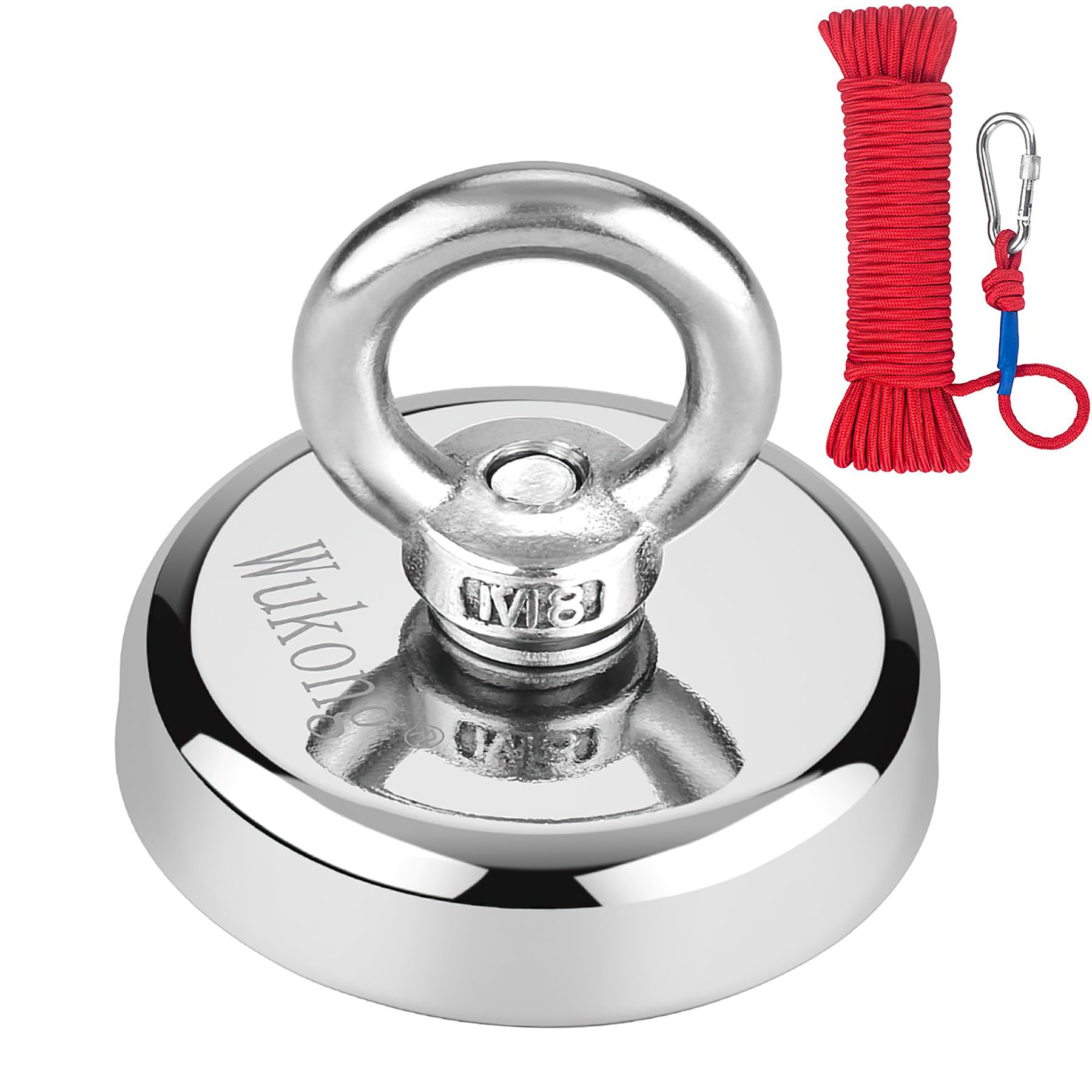 Algopix Similar Product 16 - Fishing Magnet with Rope x 66ft Wukong