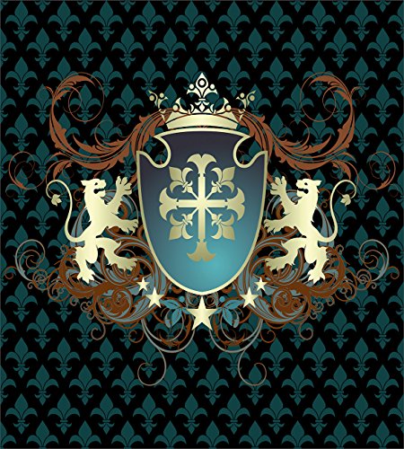 Algopix Similar Product 20 - Ambesonne Medieval Duvet Cover Set