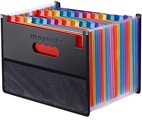 Algopix Similar Product 9 - 24 Pocket Expanding File Folder with