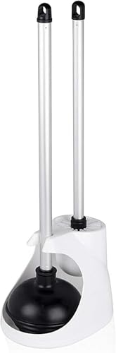 Algopix Similar Product 17 - NEIKO 60167A Toilet Plunger with Holder