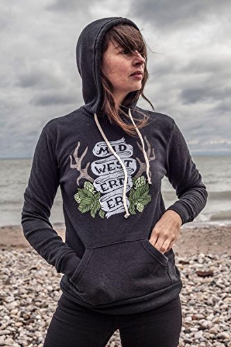 Algopix Similar Product 7 - The Midwesterner Black Hoodie Soft