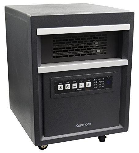 Algopix Similar Product 17 - Kenmore Infrared Room Heater, Black