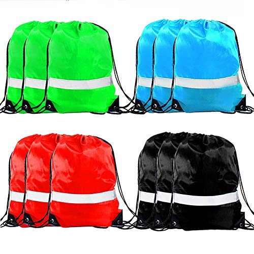 Algopix Similar Product 8 - Drawstring Backpack Bag  12 Pack