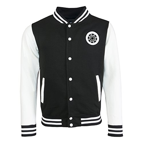 Algopix Similar Product 18 - Sweet80 Wheel Varsity Jacket  Black 