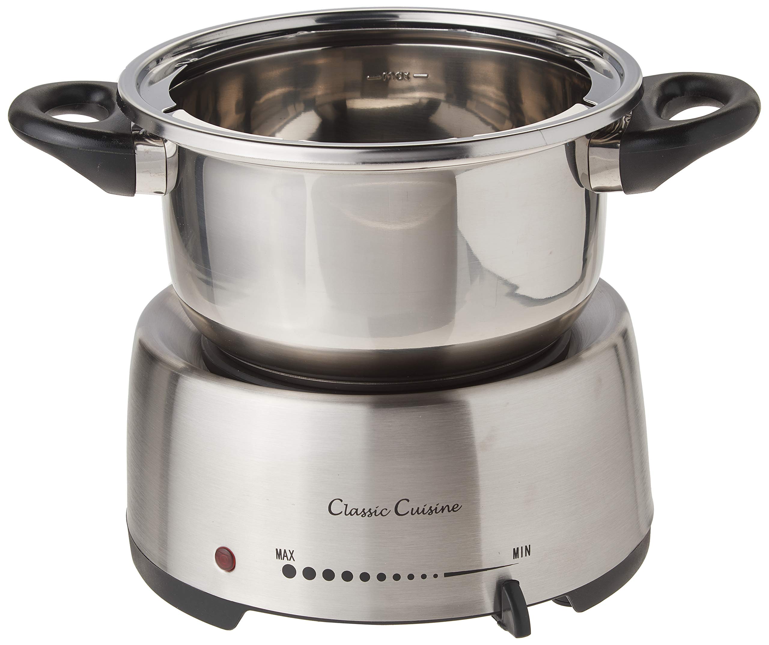 Algopix Similar Product 20 - Stainless Steel Fondue Pot Set Melting