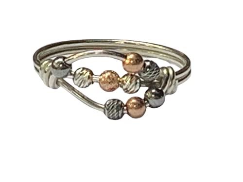 Algopix Similar Product 17 - Worry ring anxiety ring spinner ring