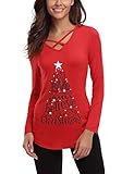 Algopix Similar Product 16 - iClosam Womens Sexy Cross Front VNeck