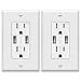 Algopix Similar Product 6 - TOPGREENER 36A USB Wall Outlet