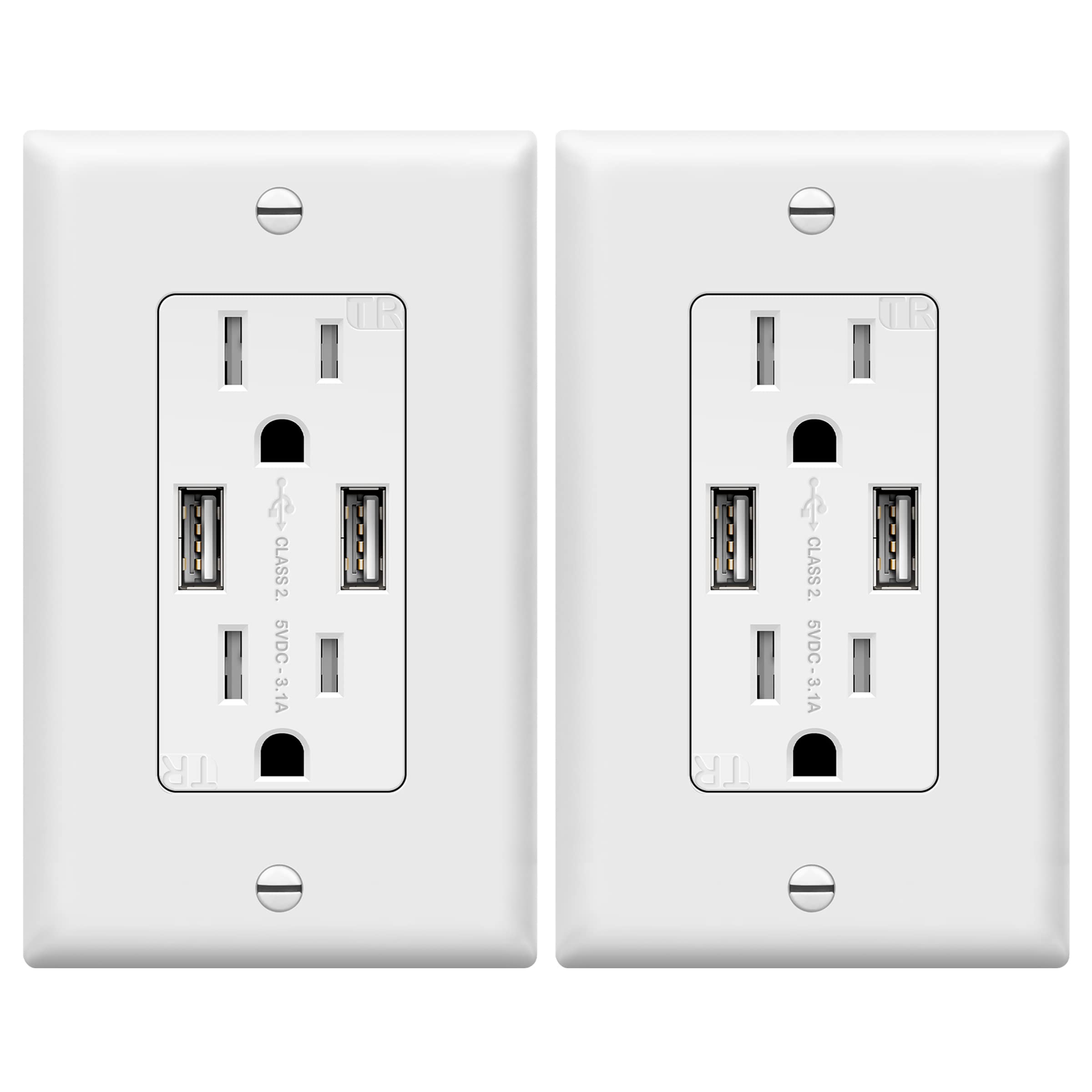 Algopix Similar Product 17 - TOPGREENER 36A USB Wall Outlet
