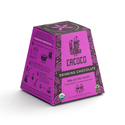 Algopix Similar Product 10 - 80 Extra Dark Drinking Chocolate 