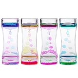 Algopix Similar Product 12 - BESTOMZ 4 Pack Liquid Motion Timer