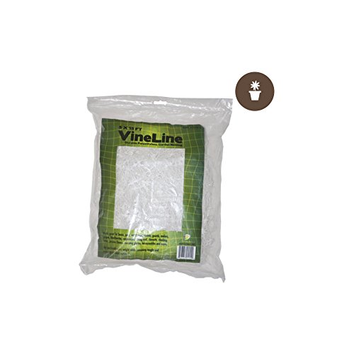 Algopix Similar Product 6 - VineLine Plastic Garden Netting (WHITE)