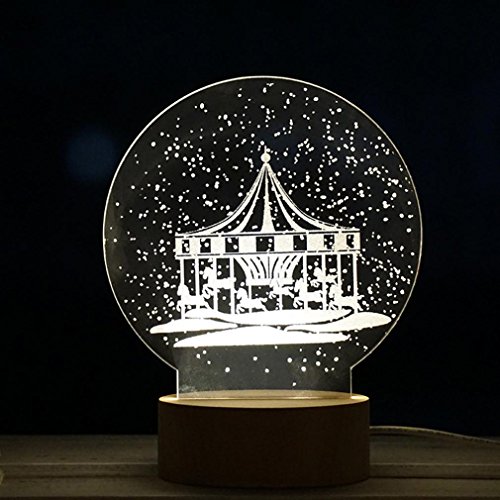 Algopix Similar Product 19 - Gift Christmas 3D Optical Illusion
