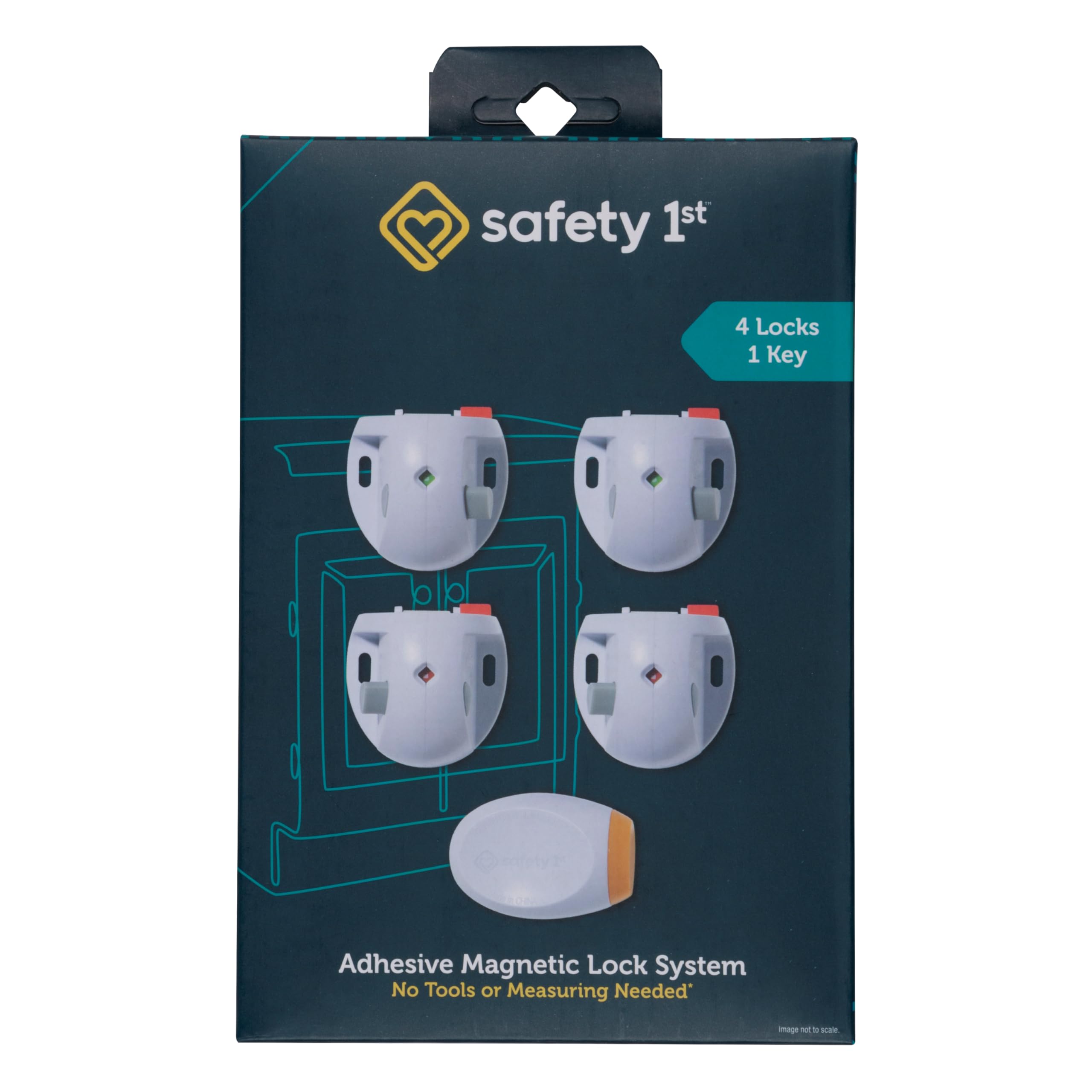 Algopix Similar Product 6 - Safety 1st Adhesive Magnetic Lock