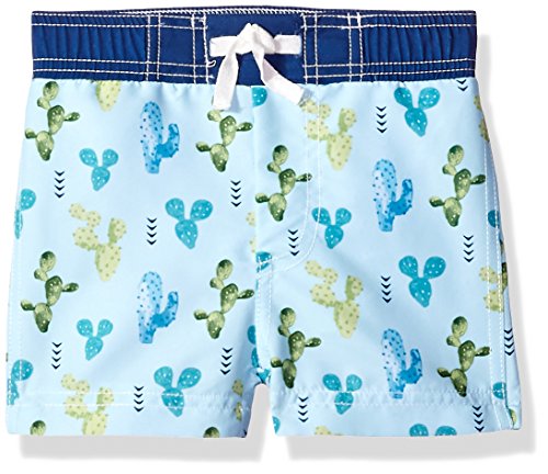 Algopix Similar Product 4 - Mud Pie Baby Boys Cactus Swim Trunks