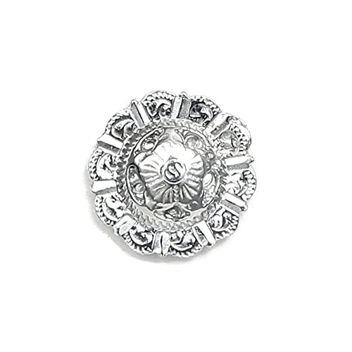 Algopix Similar Product 17 - Round Concho Scarf Pin with Magnetic