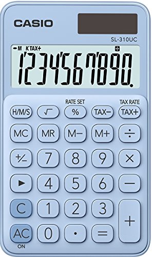 Algopix Similar Product 4 - CASIO SL310UC 10 Digit Trend Colours