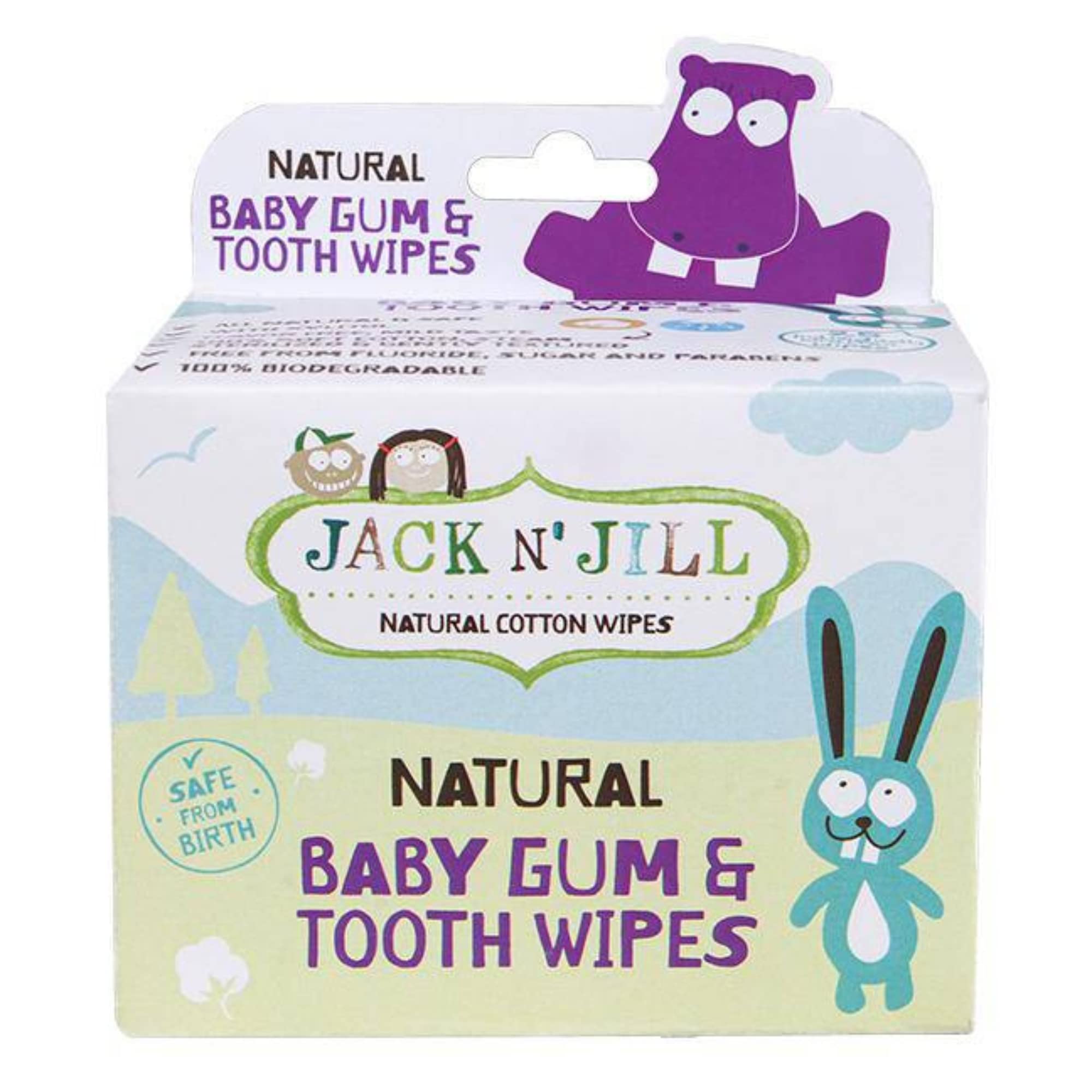 Algopix Similar Product 6 - Jack N Jill Baby Gum  Tooth Wipes 