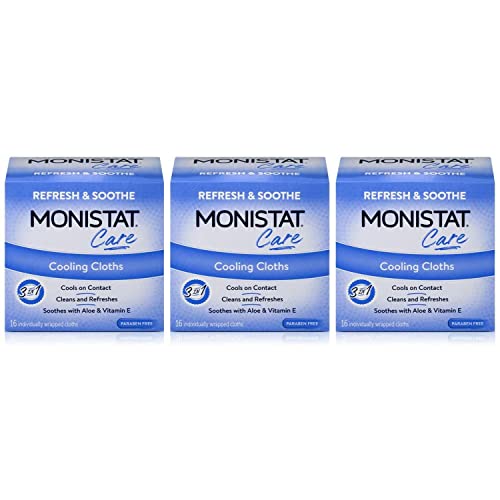 Algopix Similar Product 16 - Monistat Care Cooling Cloths Cools