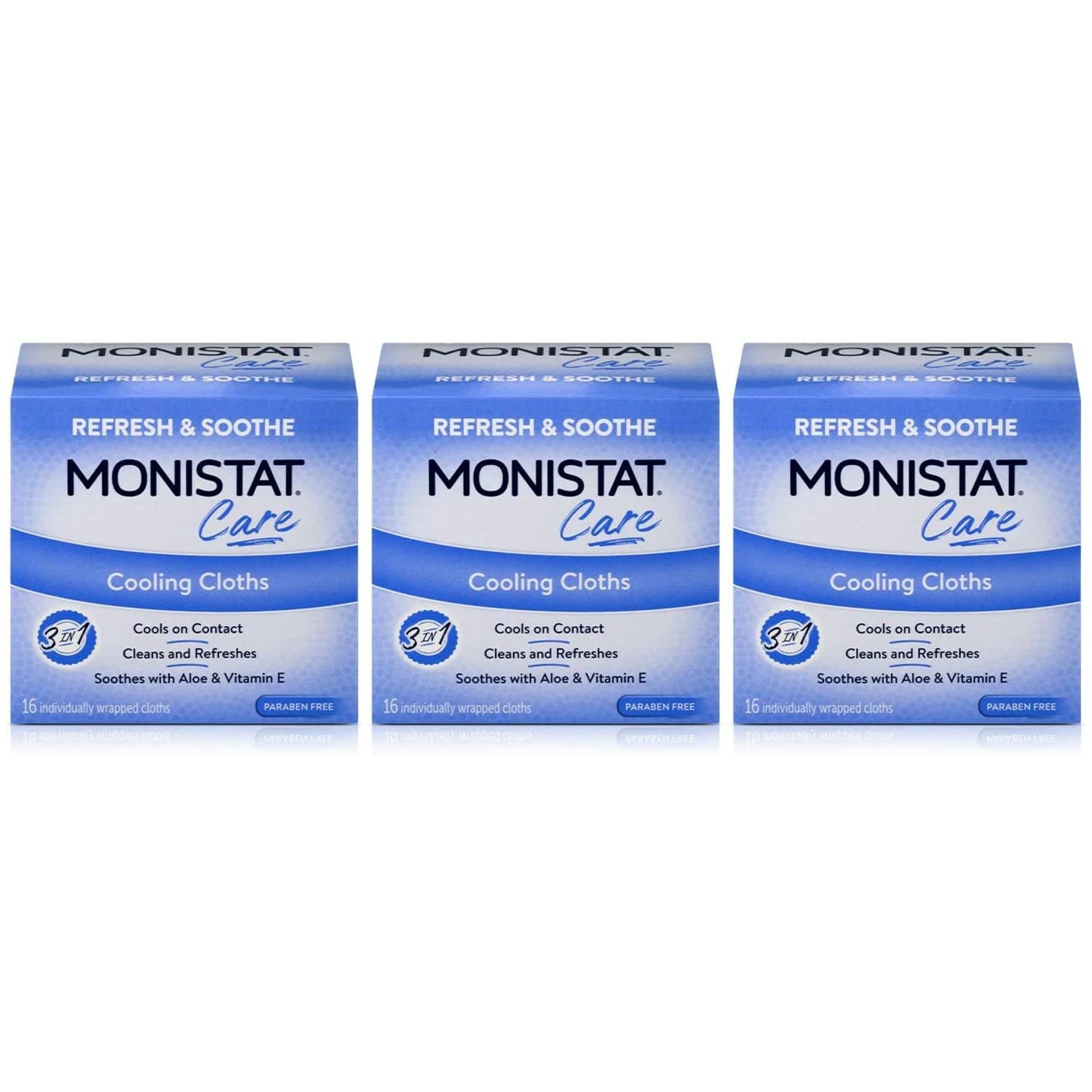 Algopix Similar Product 11 - Monistat Care Cooling Cloths Cools