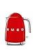 Algopix Similar Product 12 - Bollitore Smeg KLF03RDEU Rosso Acciaio
