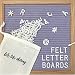 Algopix Similar Product 12 - Felt Letter Board 10x10in Changeable
