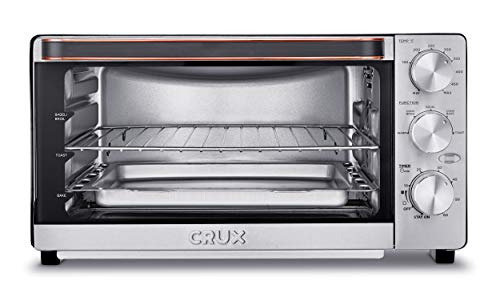Algopix Similar Product 19 - CRUX 6 Slice Convection Toaster Oven