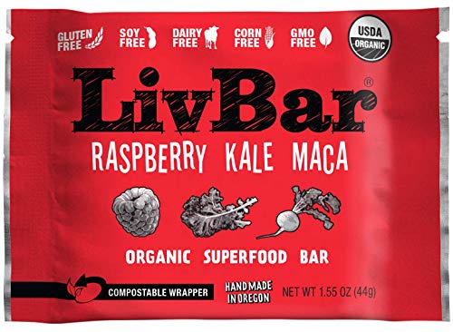 Algopix Similar Product 6 - LivBar  Raspberry Kale Maca Organic