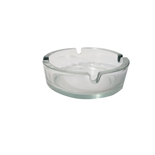 Algopix Similar Product 12 - Benzara Clear Glass AshtrayRound