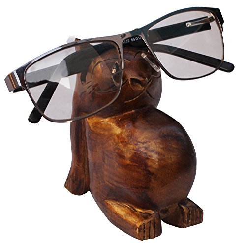 Algopix Similar Product 5 - Benzara Handmade Eyeglass Wooden Stand