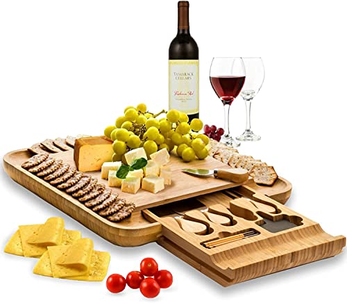 Algopix Similar Product 5 - Bambsi Cheese Board and Knife Set 