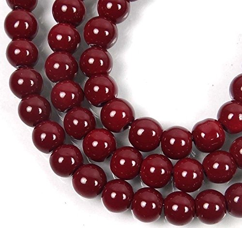 Algopix Similar Product 8 - 50 Czech Glass Round Beads 