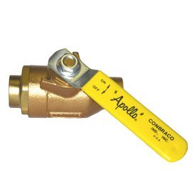 Algopix Similar Product 12 - Apollo 12in Brass Sweat InLine Ball