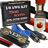 Algopix Similar Product 11 - 20 Foot 10 Gauge Amp Kit Featuring 20