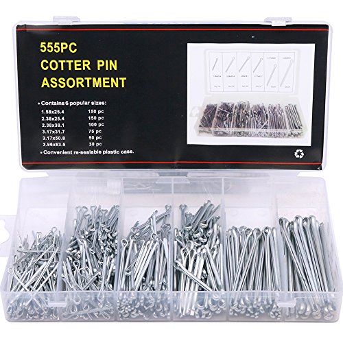 Algopix Similar Product 4 - Glarks 555Pcs Heavy Duty Zinc Plated