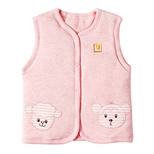 Algopix Similar Product 4 - XYIYI Baby Warm Jacket Cotton Vest