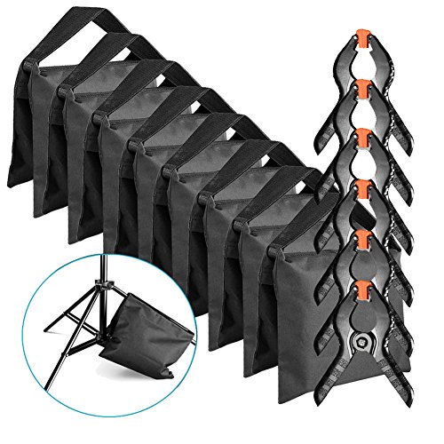 Algopix Similar Product 1 - Neewer 8Pack Heavy Duty Sandbag
