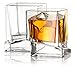 Algopix Similar Product 6 - JoyJolt Carre Square Scotch Glasses