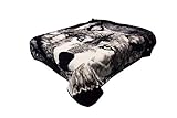 Algopix Similar Product 8 - Wild Animal Wolf Print Blanket  Tv