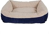 Algopix Similar Product 12 - Aspen Pet SelfWarming Corduroy Pet Bed
