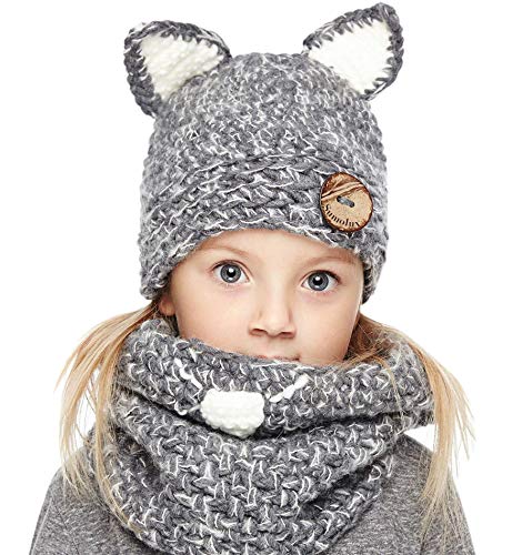 Algopix Similar Product 14 - Sumolux Girls Kids Warm Animal Hats