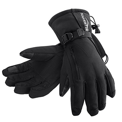 Algopix Similar Product 18 - Waterproof Mens Ski Gloves  Winter