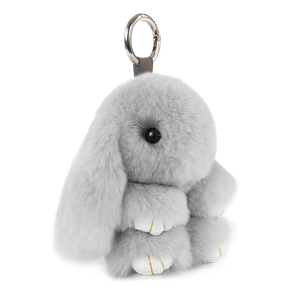 Algopix Similar Product 17 - CHMIING Bunny Keychain Soft Cute Rex