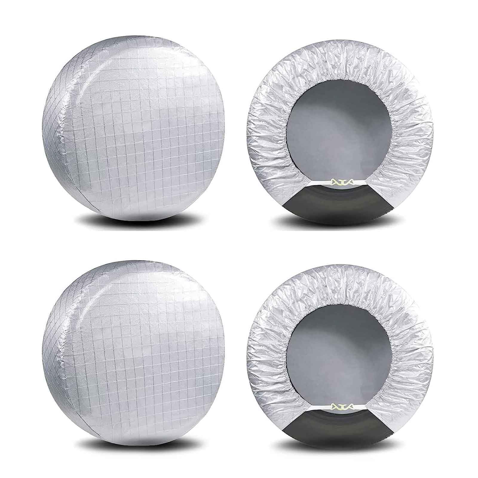 Algopix Similar Product 14 - Amfor Tire Covers Set of 4Waterproof