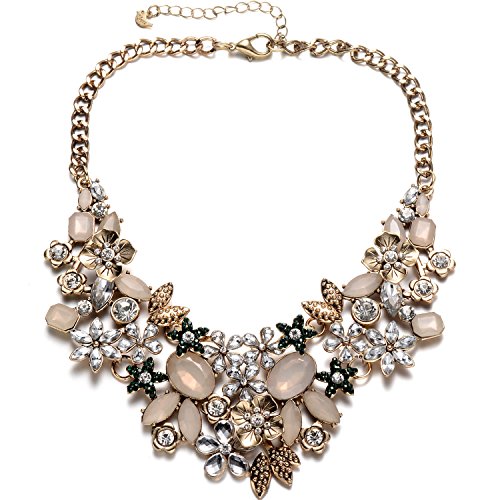 Algopix Similar Product 5 - Fsmiling Antique Gold Statement